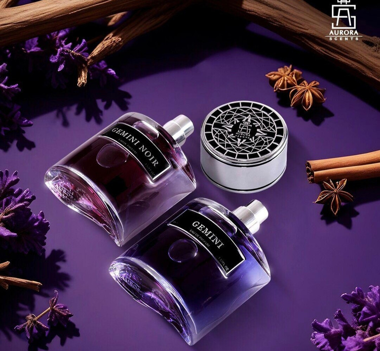ادکلن جمینی نویر (Gemini Noir) برند آرورا