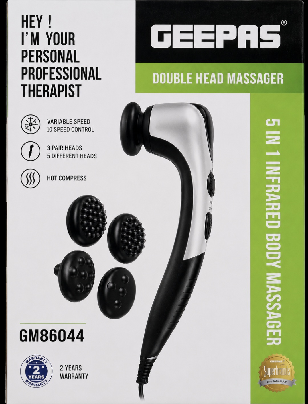 ماساژور جیپاس مدل_GM86044