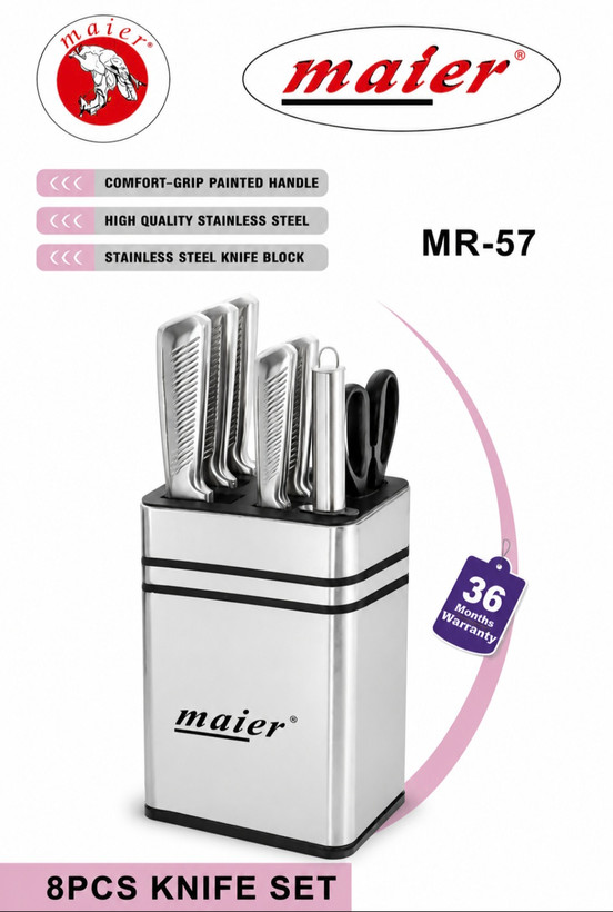 ست چاقو آشپزخانه مایر مدل MR_57