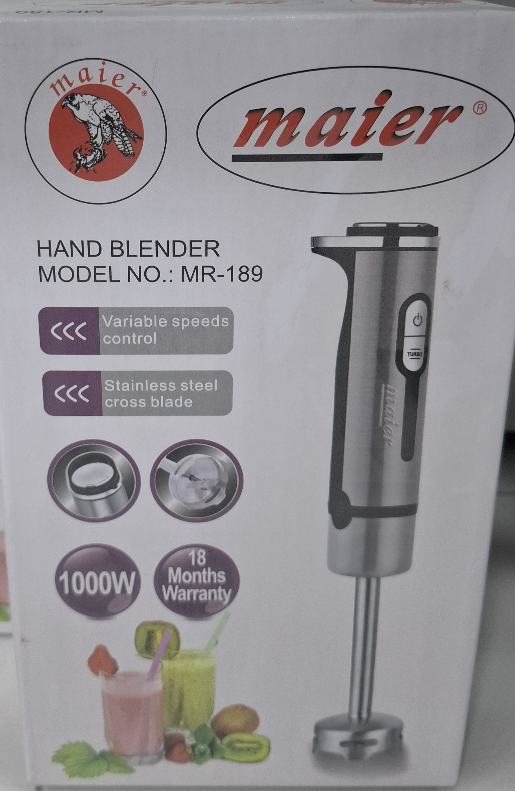 گوشت کوب مایر مدل MR-187 ,1000وات