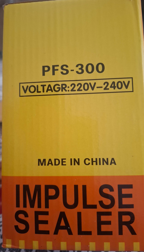 دستگاه پرس پلاستیک دستی PFS-300،IMPULSE SEALER